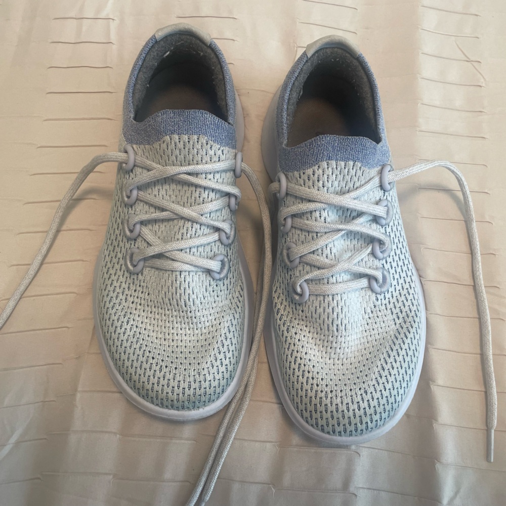 Allbirds Tree Dasher- Light blue, sz 9